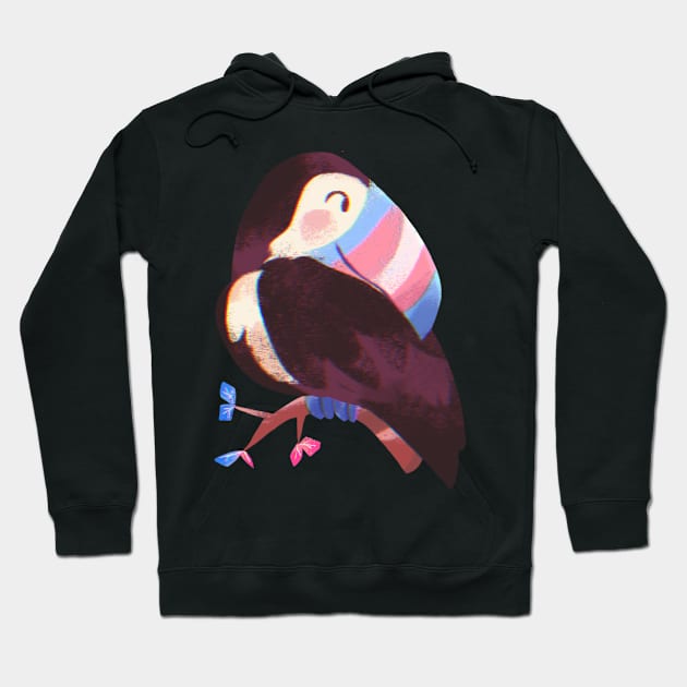 Trans Pride Toucan Hoodie by Hkasof